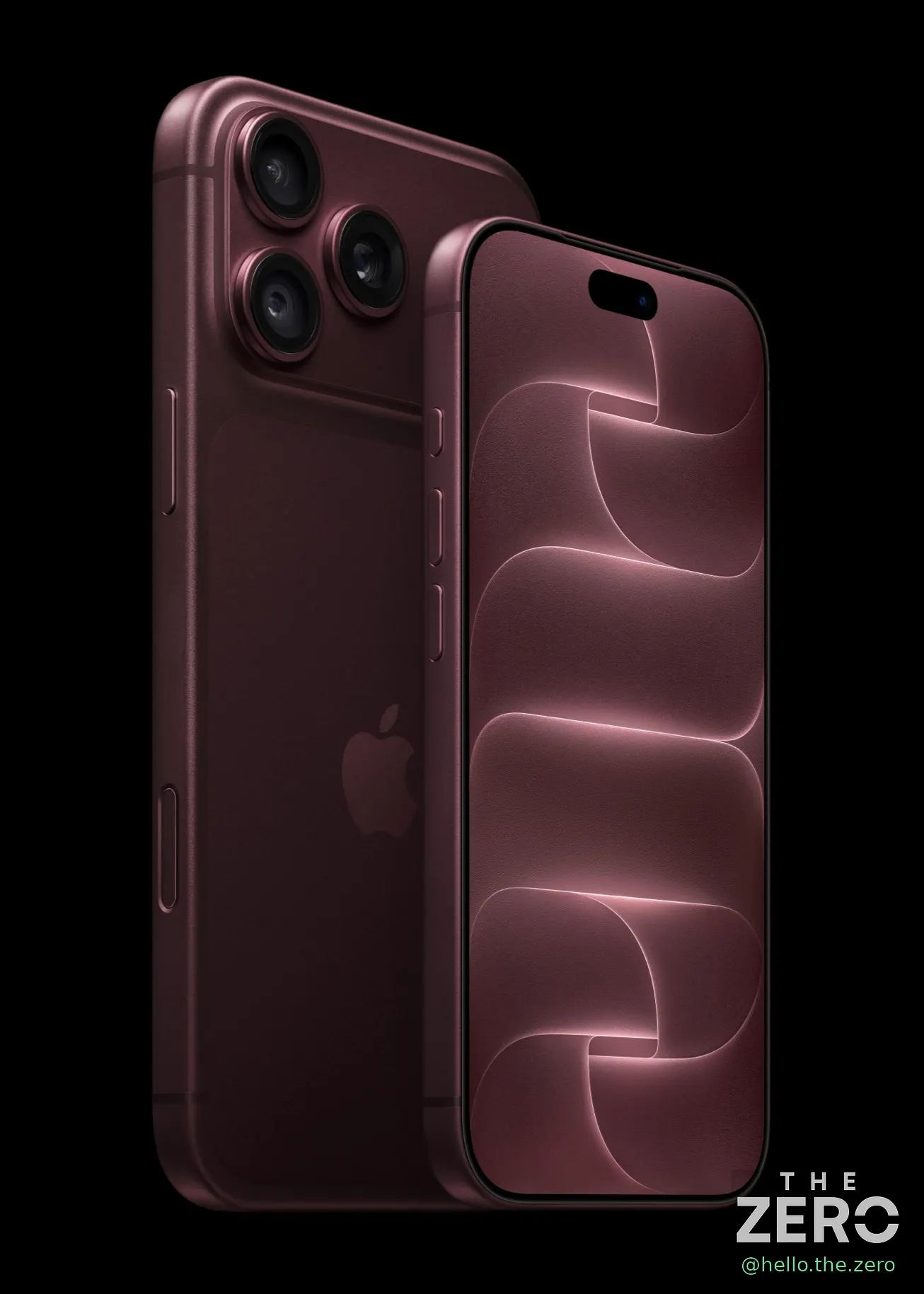 Linha iPhone 18 Pro nas cores Black, Silver, Glacier e Burgundy