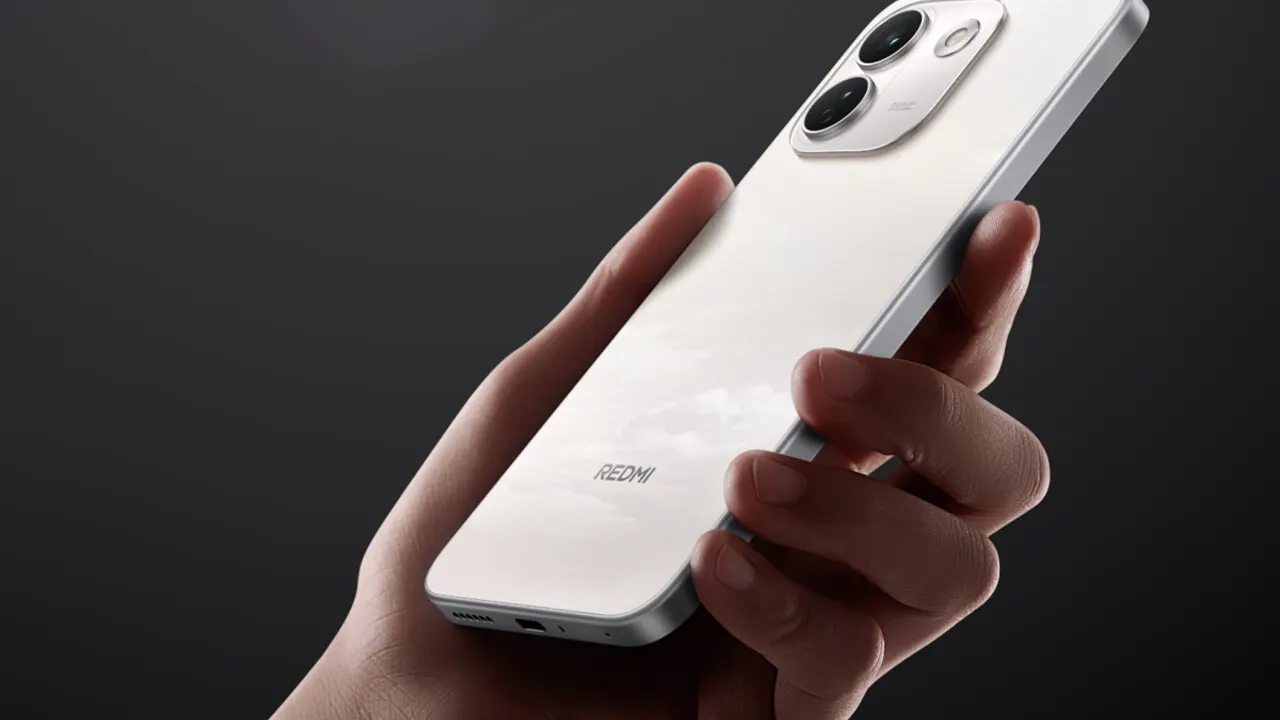 Redmi Note 17 Pro Max branco em imagem oficial de divulgação da Xiaomi